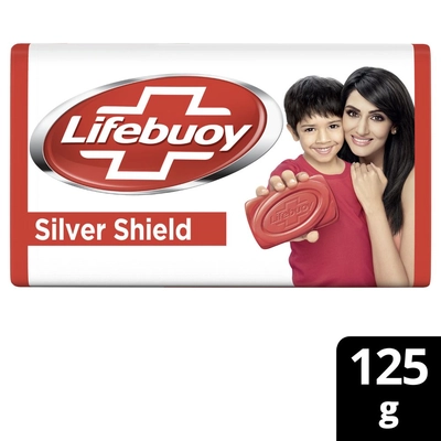 Lifebuoy 100% Germ Protection Soap, 125 gm, Pack of 1