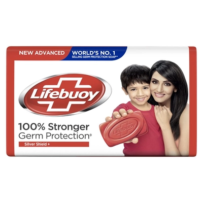 Lifebuoy 100% Germ Protection Soap, 125 gm, Pack of 1