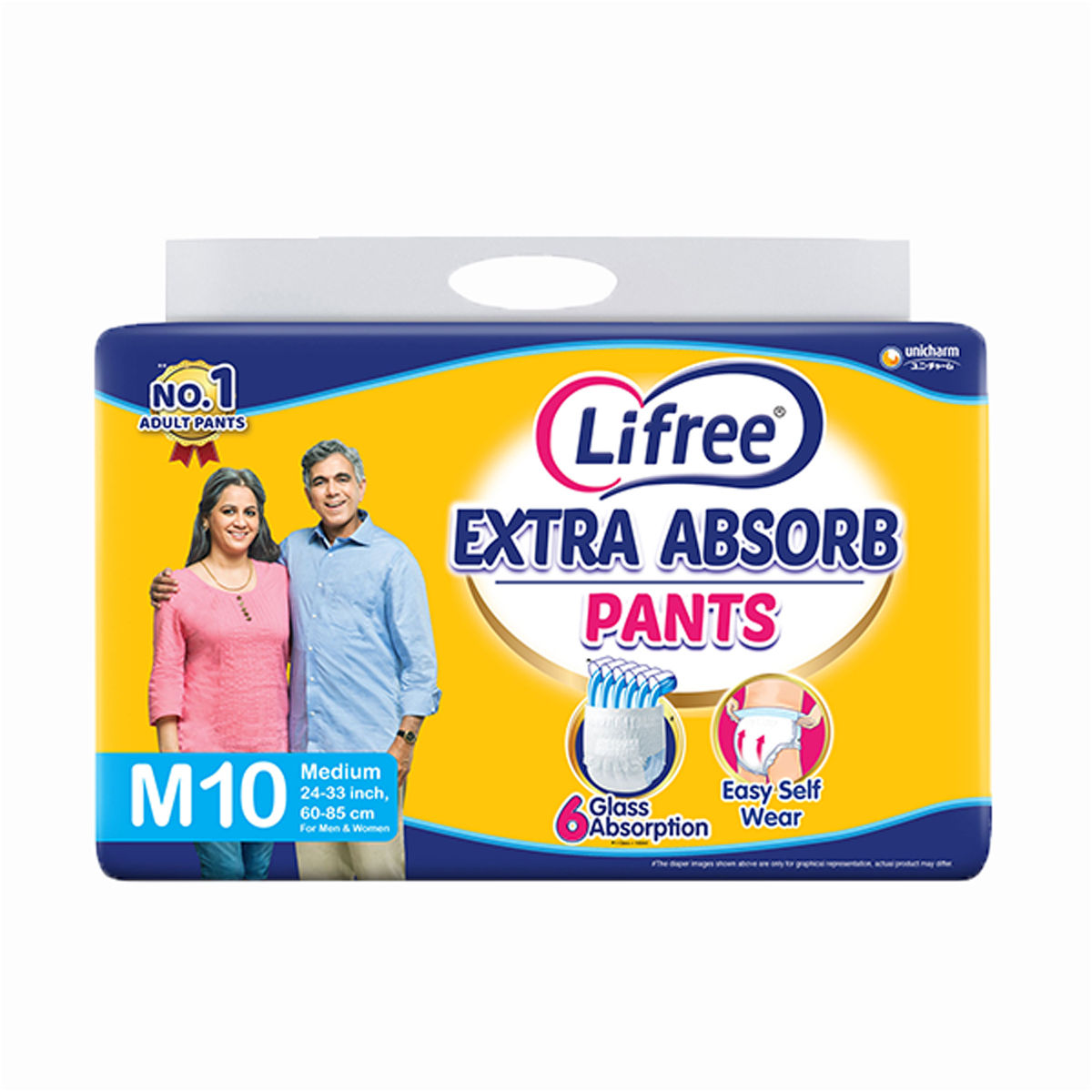 Lifree Extra Absorb Adult Diaper Pants Medium, 10 Count Price, Uses