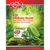 Lifebuoy Nature Protect Neem and Aloe Vera Soap, 100 gm, Pack of 1