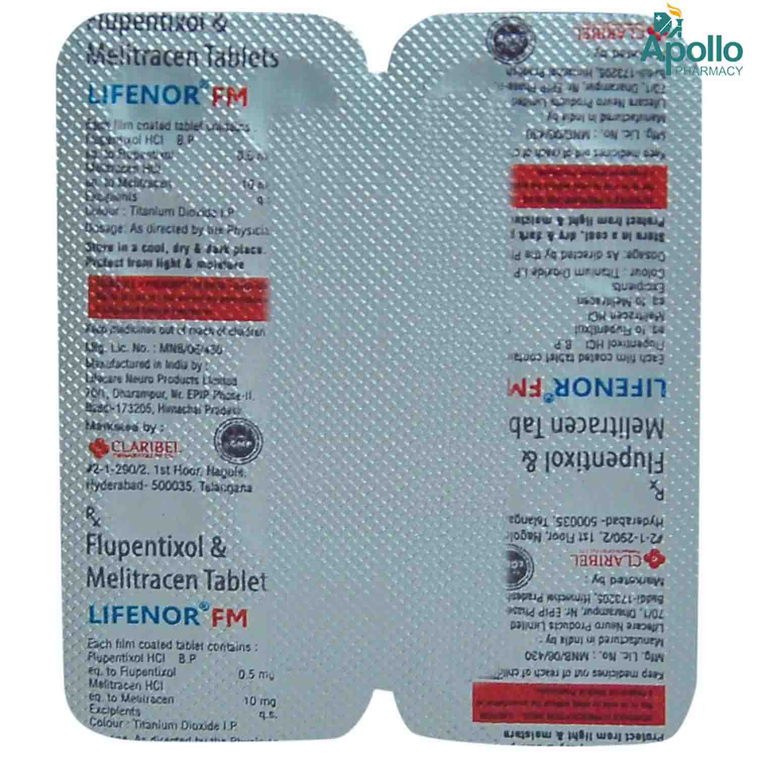 Lifenor Fm Tablet 10s, Pack of 10 Lifenor Fm Tablet 10s, Pack of 10