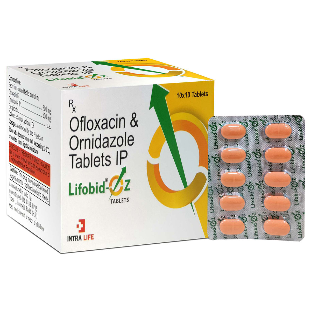 Lifobid OZ Tablet 10's, Pack of 10 Lifobid OZ Tablet 10's, Pack of 10