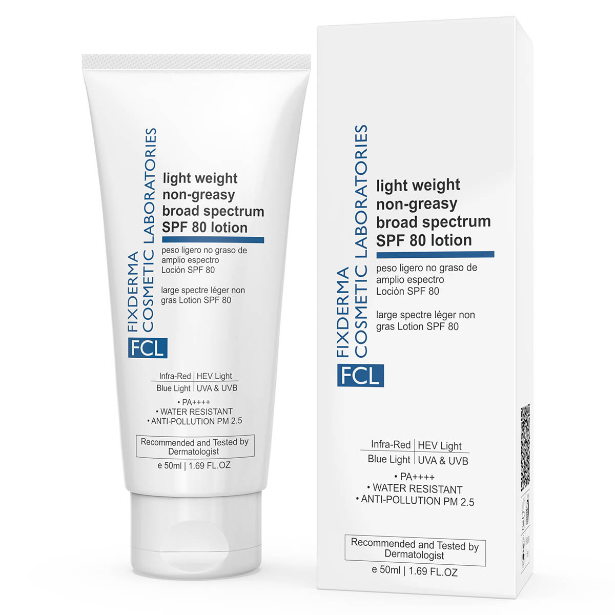 Fixderma Light Weight Non-Greasy Broad Spectrum SPF 80 Lotion, 50 ml, Pack of 1 Fixderma Light Weight Non-Greasy Broad Spectrum SPF 80 Lotion, 50 ml, Pack of 1