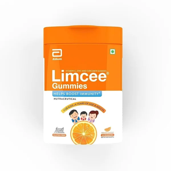 Limcee Orange Flavour Gummies 30's, Pack of 1