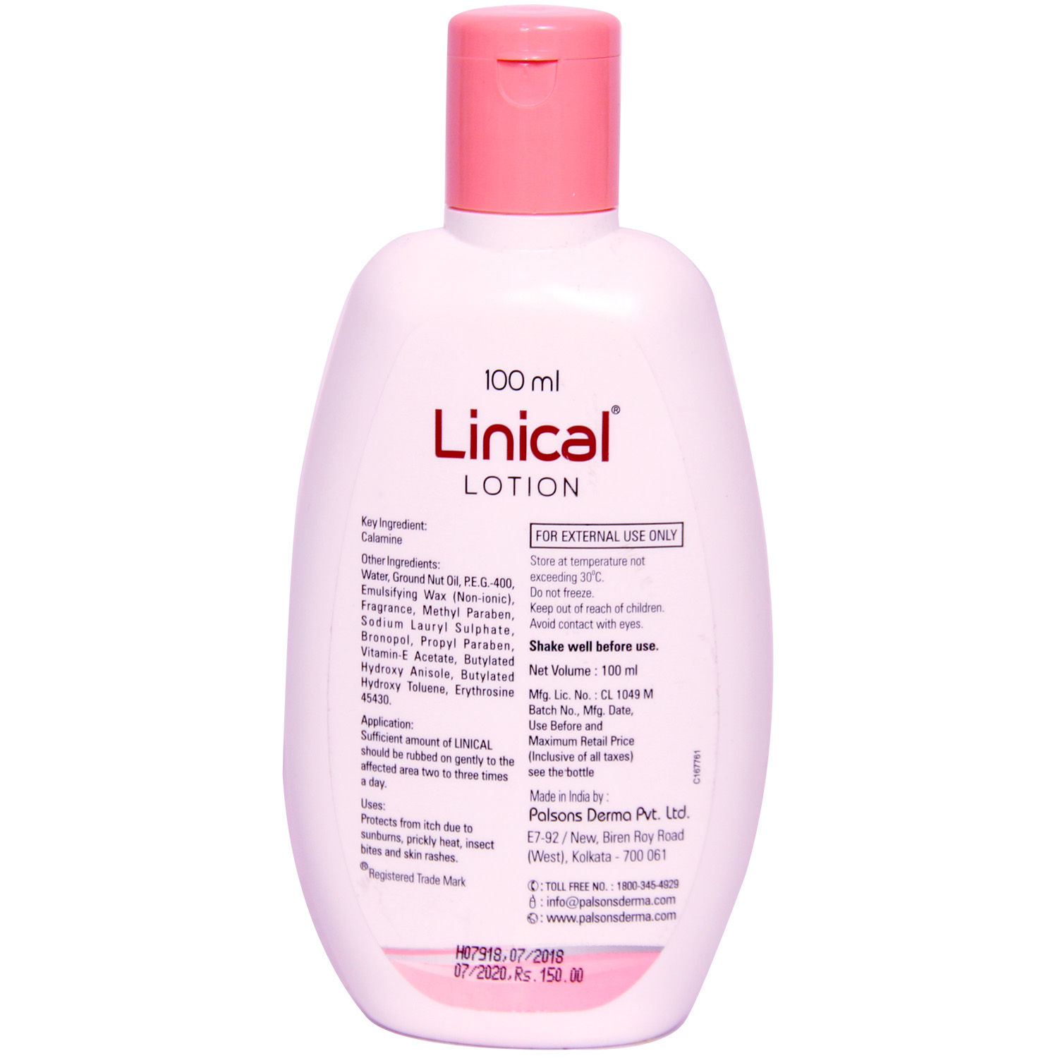 Linical Lotion 100 ml Price, Uses, Side Effects, Composition Apollo
