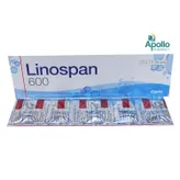 Linospan 600 Tablet 10's, Pack of 10 TABLETS