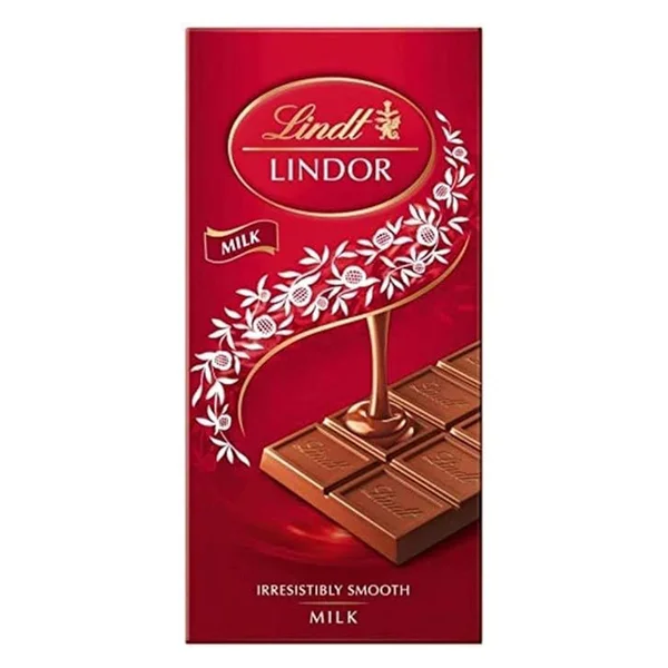 LINDT Lindor Milk Chocolate, 100 gm, Pack of 1