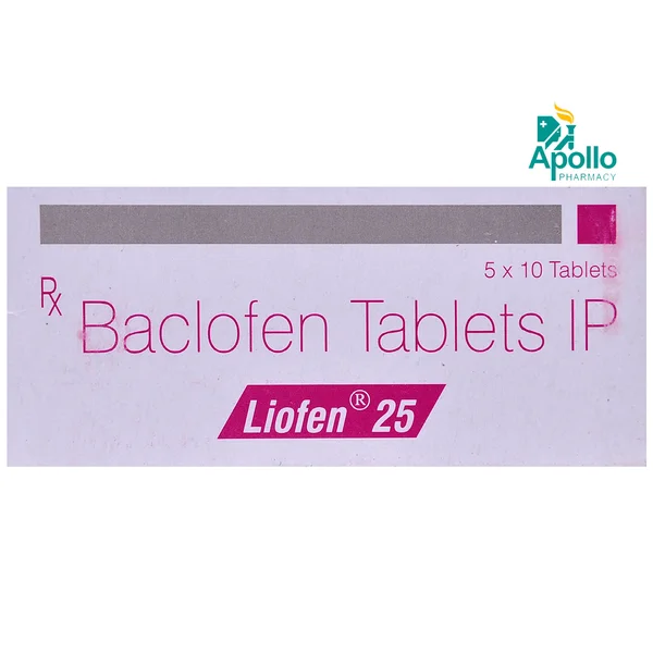 Liofen 25 Tablet 10's, Pack of 10 TABLETS