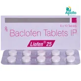 Liofen 25 Tablet 10's, Pack of 10 TABLETS