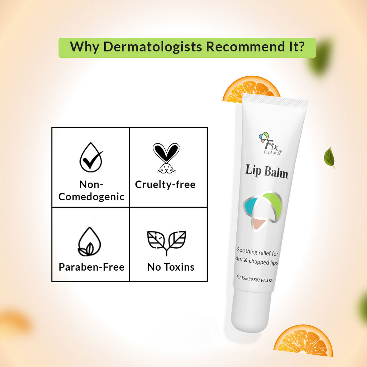 Fixderma Lip Balm, 15 ml, Pack of 1 Fixderma Lip Balm, 15 ml, Pack of 1