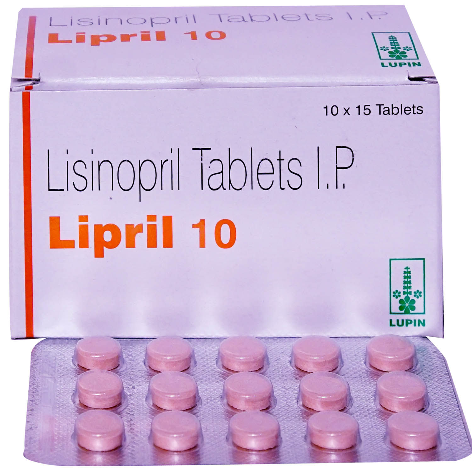 Lipril 10 Tablet 15's, Pack of 15 TABLETS