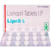 Lipril 5 Tablet 15's, Pack of 15 TABLET MDS