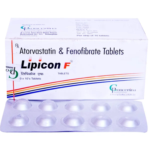 Lipicon-F Tablet 10's, Pack of 10 TabletS