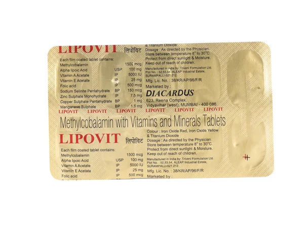 Lipovit Tablet 10's, Pack of 10
