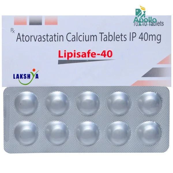 Lipisafe 40 mg Tablet 10's