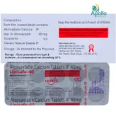 Lipisafe 40 mg Tablet 10's, Pack of 10 TABLETS