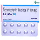 Lipigo 10 Tablet 10's, Pack of 10 TABLET MDS