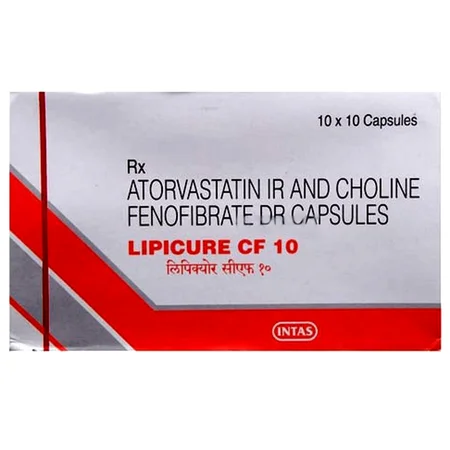 Lipicure CF 10 Capsule 10's