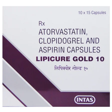 Lipicure Gold 10 Capsule 15's