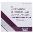 LIPICURE GOLD 10MG CAPSULE 15'S