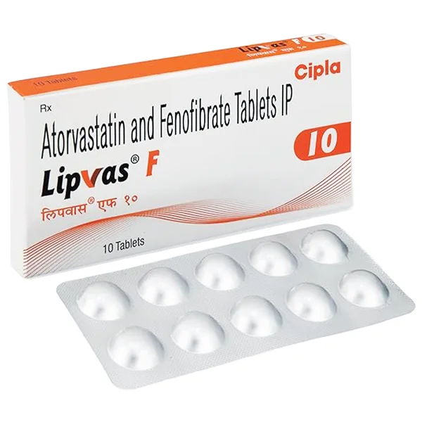 Lipivas F Tablet 10's