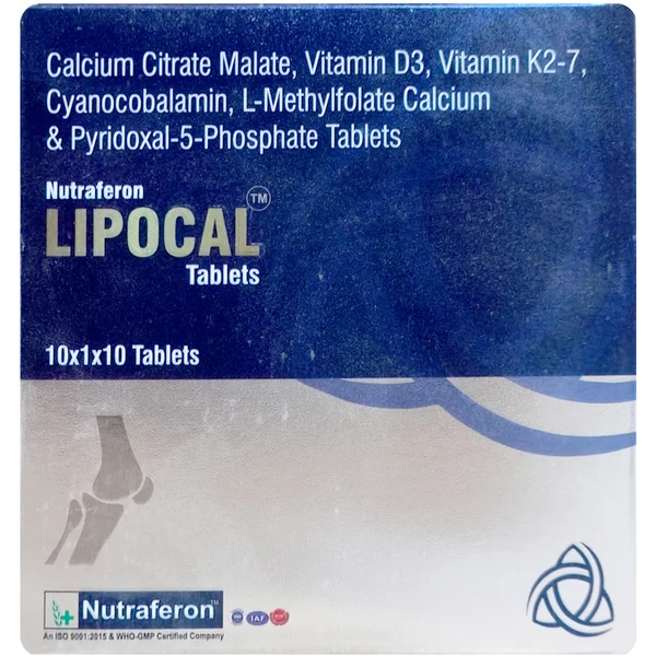 Nutraferon  Lipocal Tablet 10's