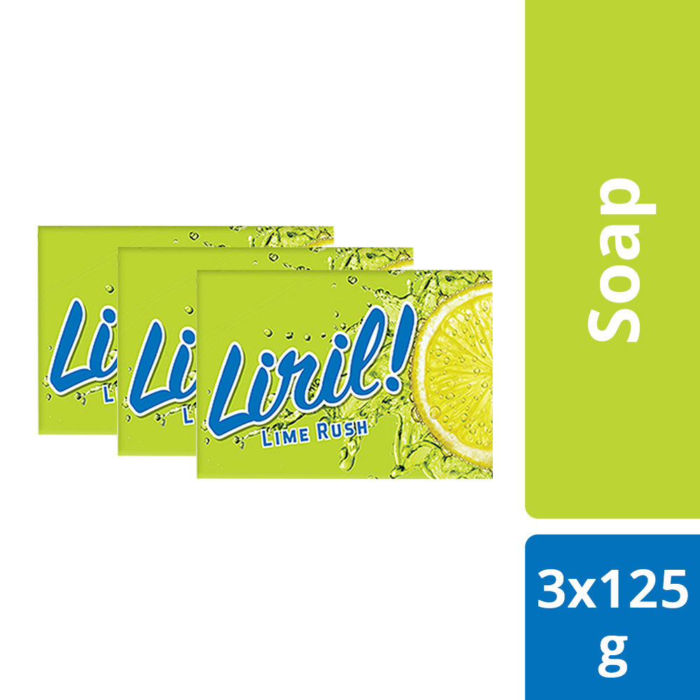 Liril 2000 Lime Rush Soap, 375 gm (3 x 125 gm) Price, Uses, Side