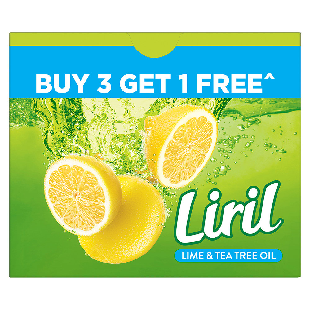 Liril Lemon & Tea Tree Soap, 125 gm (Buy 3 Get 1 Free), Pack of 1 Liril Lemon & Tea Tree Soap, 125 gm (Buy 3 Get 1 Free), Pack of 1