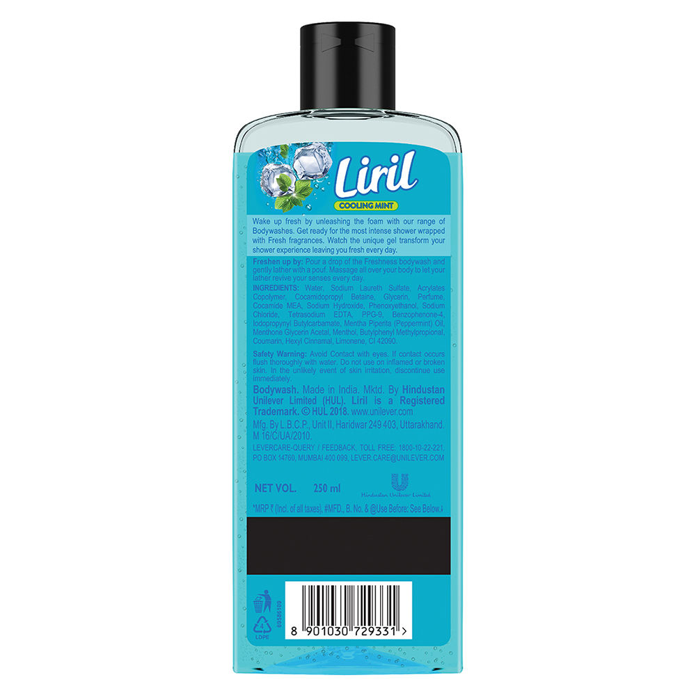 Liril Cooling Mint Body Wash, 250 ml Price, Uses, Side Effects