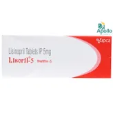 Lisoril-5 Tablet 10's, Pack of 10 TabletS