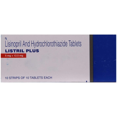 Listril Plus Tablet 10's, Pack of 10 TABLETS