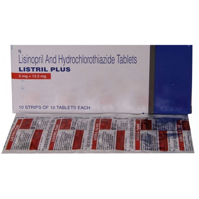 Listril Plus Tablet 10's, Pack of 10 TABLETS