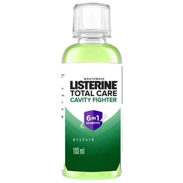 Listerine Cavity Fighter Mouthwash, 100 ml
