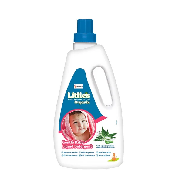 Little's Organix Gentle Baby Liquid Detergent, 1 Litre, Pack of 1