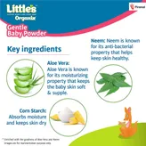 Little's Organix Gentle Baby Powder, 400 gm, Pack of 1