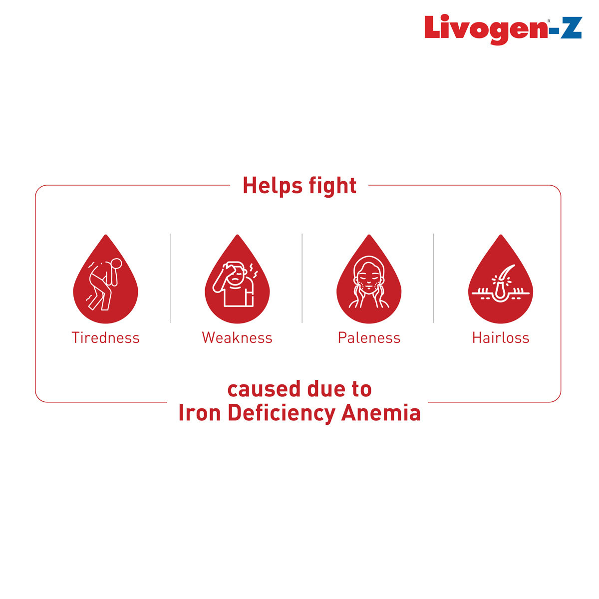 Livogen-Z Captabs 15's, Pack of 15 TABLETS Livogen-Z Captabs 15's, Pack of 15 TABLETS