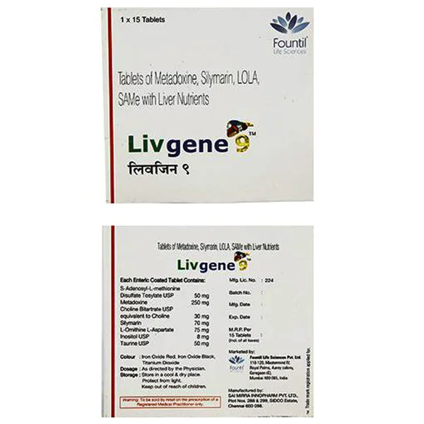 Livgene 9 Tablet 15's