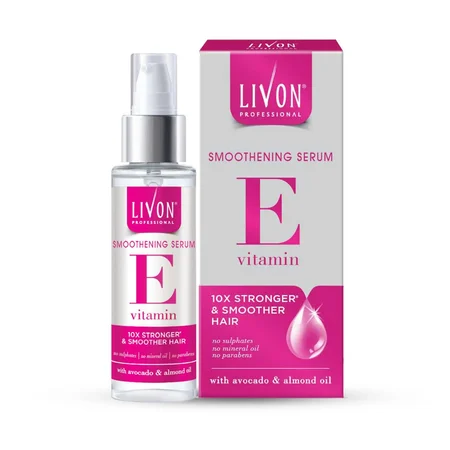 Livon Professional Vitamin E Smoothening Serum for Women & Men, 100 ml