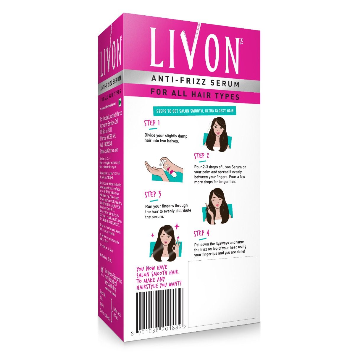 MAKEUP FOR ETERNITY  Livon Hair Serum Review