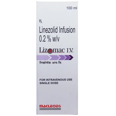 LIZOMAC IV INJECTION 100ML, Pack of 1 injection