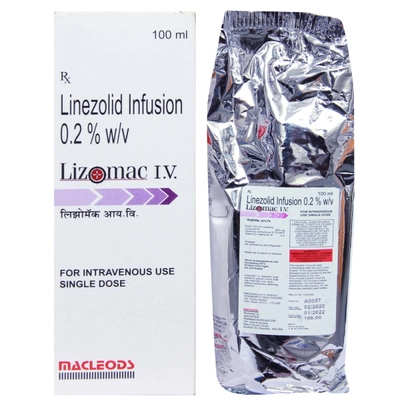 LIZOMAC IV INJECTION 100ML, Pack of 1 injection