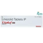 Lizokef New 600 Tablet 