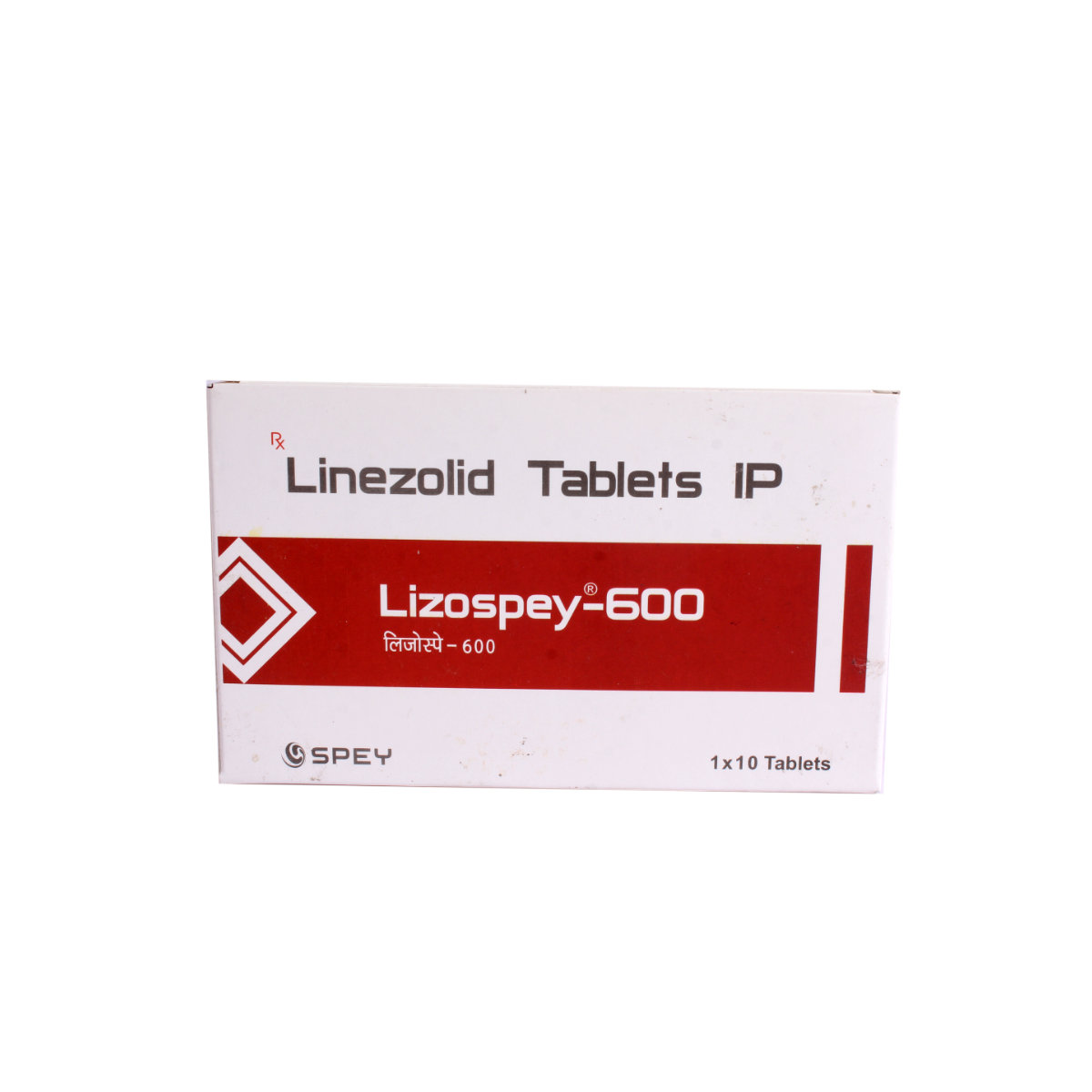 Lizospey-600 mg Tablet 10's, Pack of 10 TABLETS Lizospey-600 mg Tablet 10's, Pack of 10 TABLETS