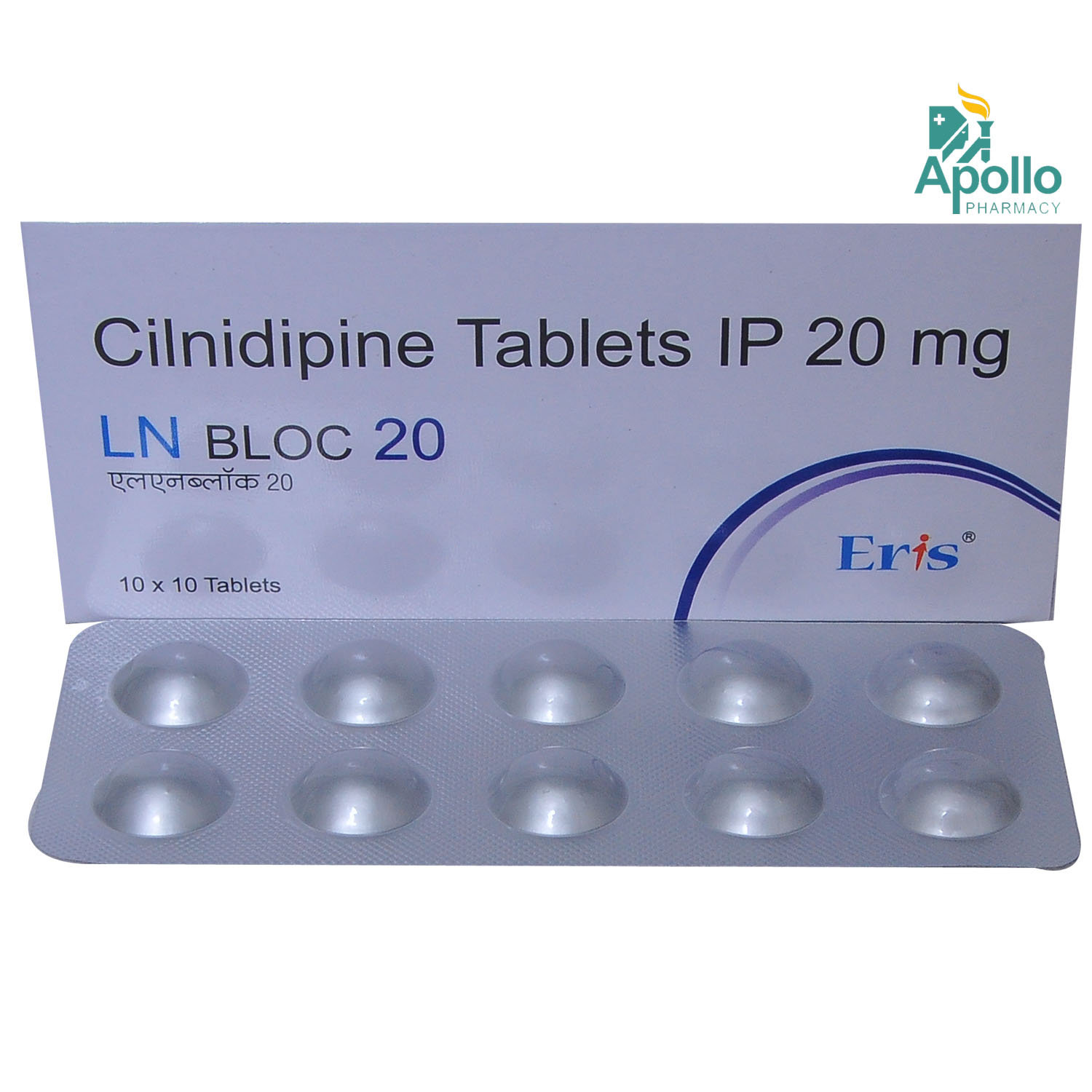 LN Bloc 20 Tablet 10's, Pack of 10 TABLETS LN Bloc 20 Tablet 10's, Pack of 10 TABLETS
