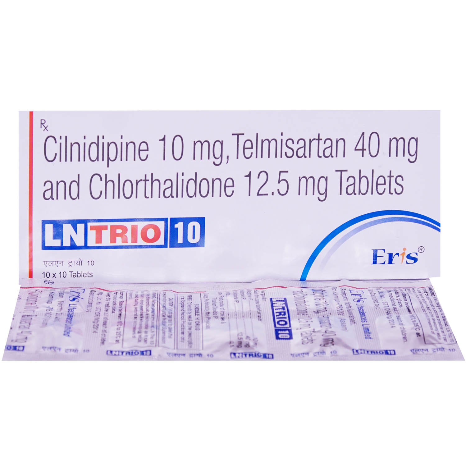 LN Trio 10 Tablet 10's, Pack of 10 LN Trio 10 Tablet 10's, Pack of 10