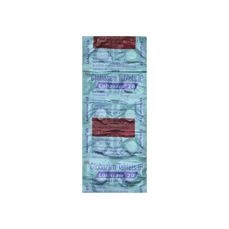 LOBAZAM 20MG TABLET