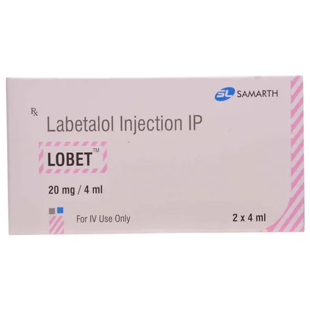 Lobet 20 mg Injection 4 ml