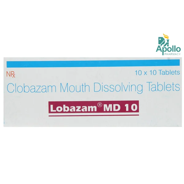 Lobazam MD 10 Tablet 10's