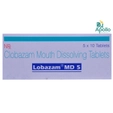 Lobazam MD 5 Tablet 10's