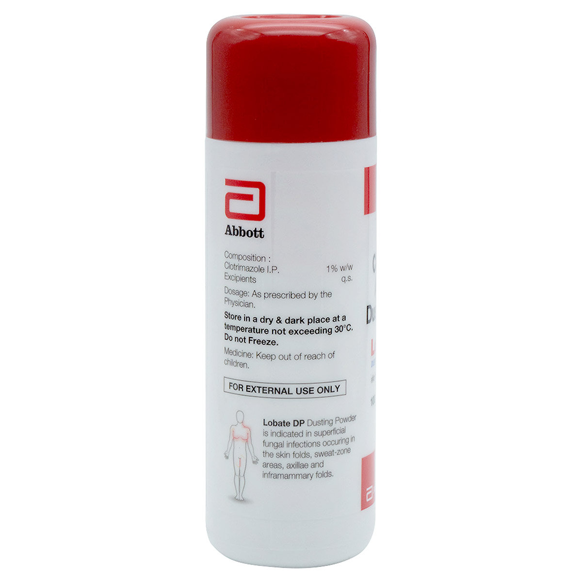 Lobate DP Dusting Powder 100 gm, Pack of 1 POWDER Lobate DP Dusting Powder 100 gm, Pack of 1 POWDER